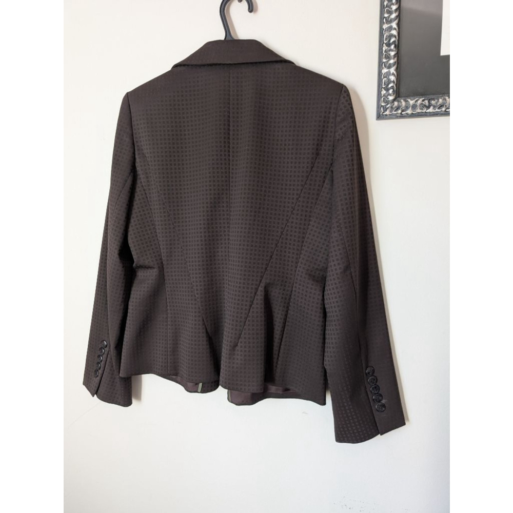 Women's Austin Reed Brown Textured Blazer Size 10 - Picture 7 of 8